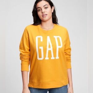 Gold GAP Crewneck